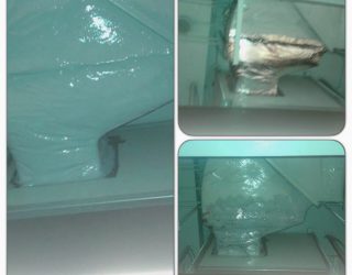 Improving service for large ventilation system งานปรับปรุงระบบระบายอากาศขนาดใหญ่