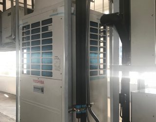 Additional VRF air-conditioning system in office building ติดตั้งระบบปรับอากาศแบบ VRF (Toshiba-Carrier) ในอาคารสำนักงาน